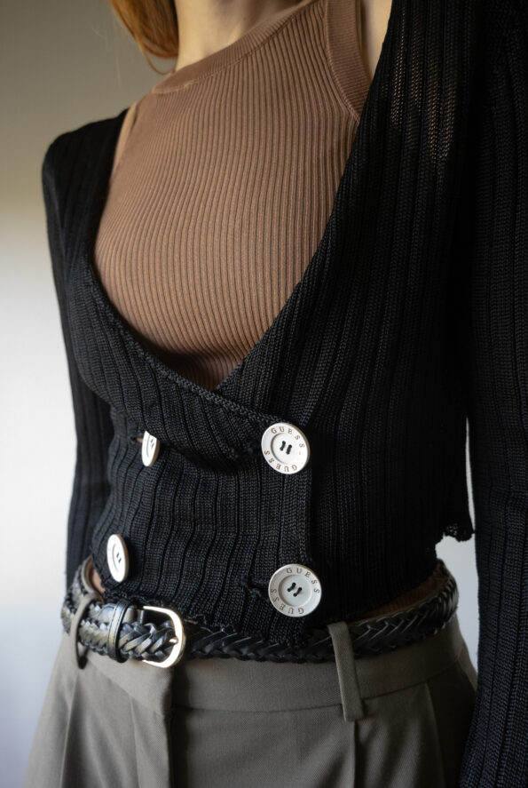 The GUESS cropped cardigan - Size up to M - Image 3
