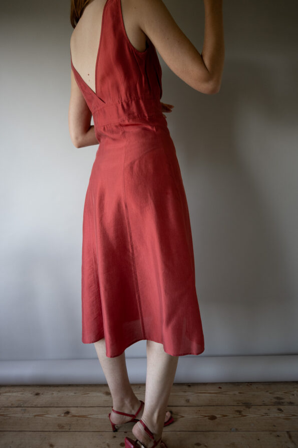 The 100% silk brick dress - Size up to 36 - Image 4