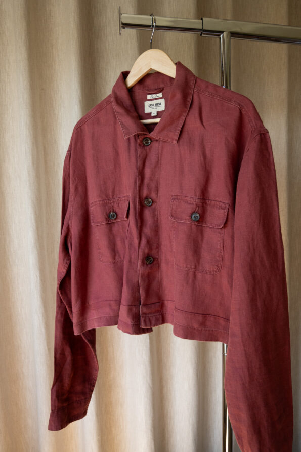 &II upcycled: The 100% linen boxy jacket - Size up to L - Image 4