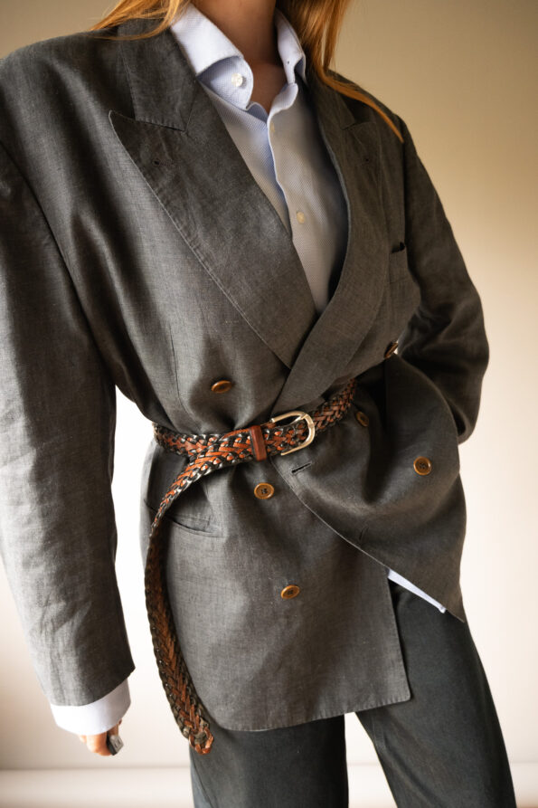 The 100% linen double breasted blazer - Size up to L - Image 10