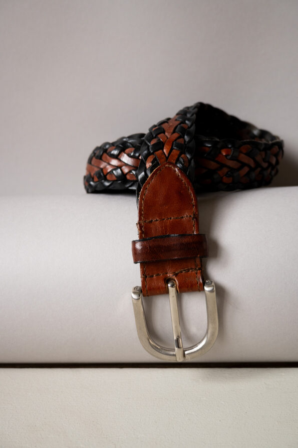 The braided leather belt - Image 3