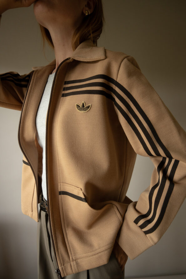 Rare find: The vintage Adidas 1970’s beige track jacket - Size up to 40 - Image 7