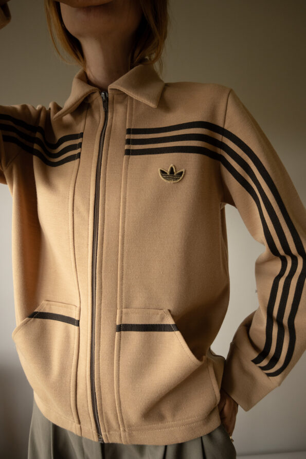 Rare find: The vintage Adidas 1970’s beige track jacket - Size up to 40 - Image 8