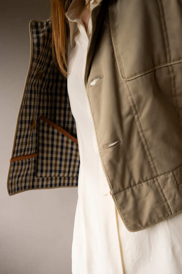 &II upcycled: The checkered reversible jacket - Size up to 40 - Image 6