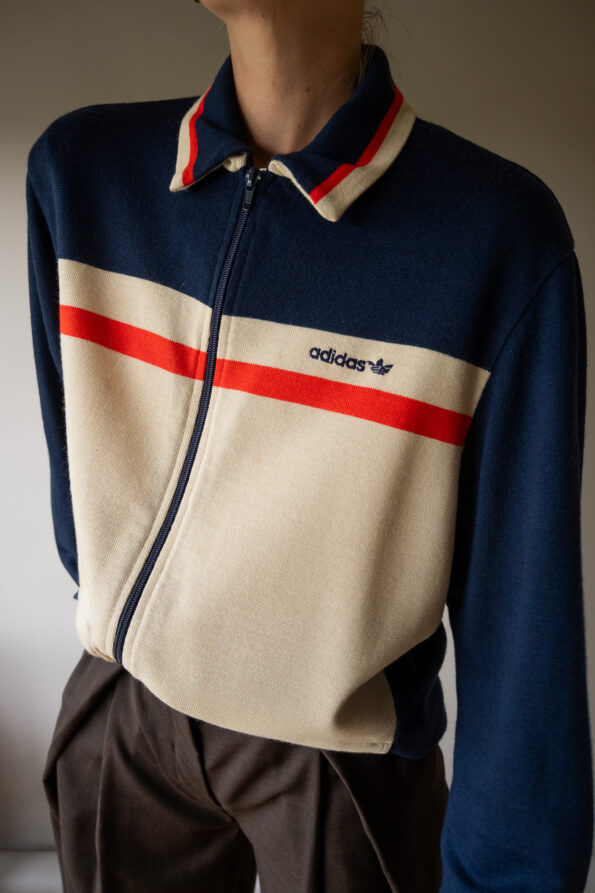 The vintage wool ADIDAS track jacket - Size up to 40 - Image 3