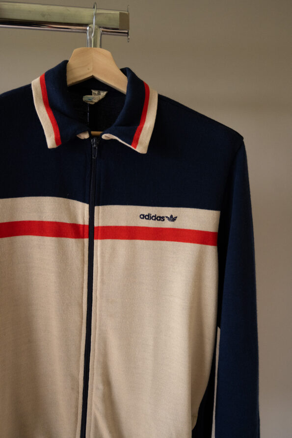 The vintage wool ADIDAS track jacket - Size up to 40