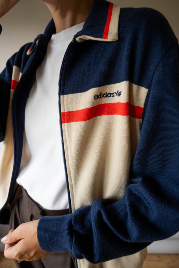The vintage wool ADIDAS track jacket - Size up to 40 - Image 6