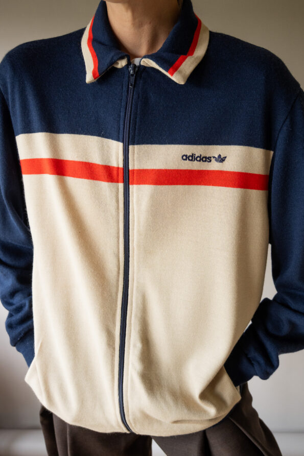 The vintage wool ADIDAS track jacket - Size up to 40 - Image 8