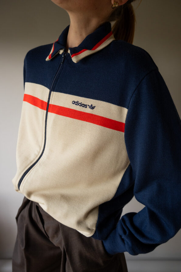The vintage wool ADIDAS track jacket - Size up to 40 - Image 5
