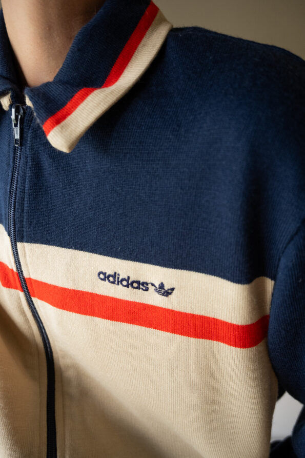 The vintage wool ADIDAS track jacket - Size up to 40 - Image 7
