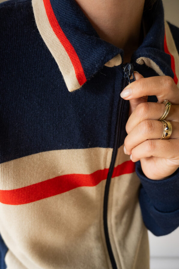 The vintage wool ADIDAS track jacket - Size up to 40 - Image 4