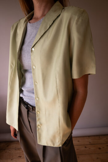 The mint green blouse - Size up to M