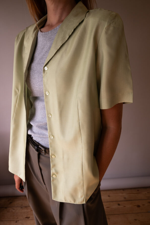 The mint green blouse - Size up to M