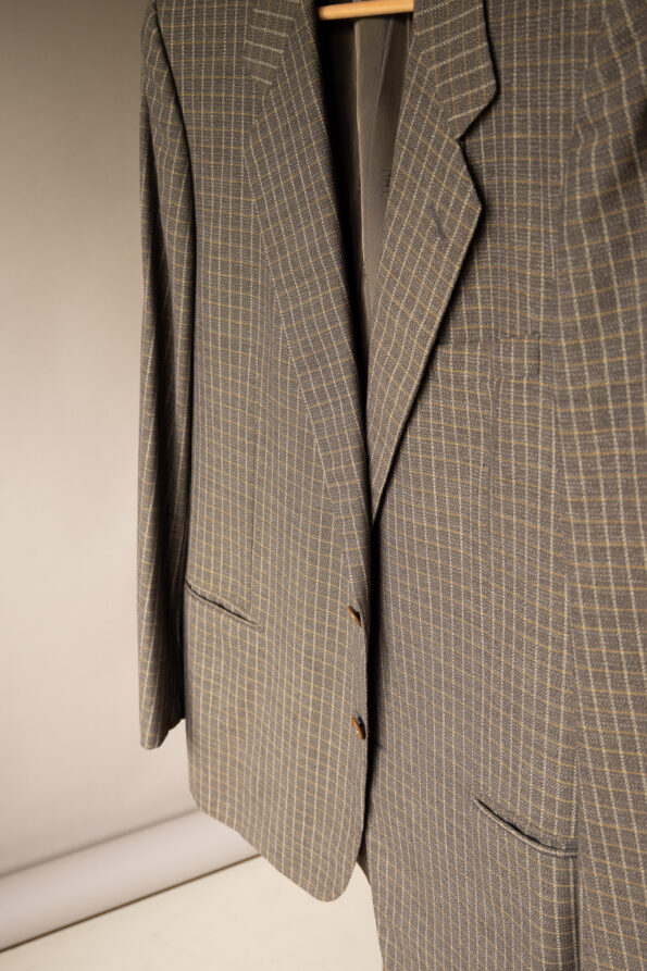 The YVES SAINT LAURENT checkered blazer - Size up to 40 - Image 7