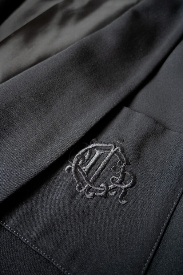 The vintage CHRISTIAN DIOR black blazer - Size up to 40 - Image 8
