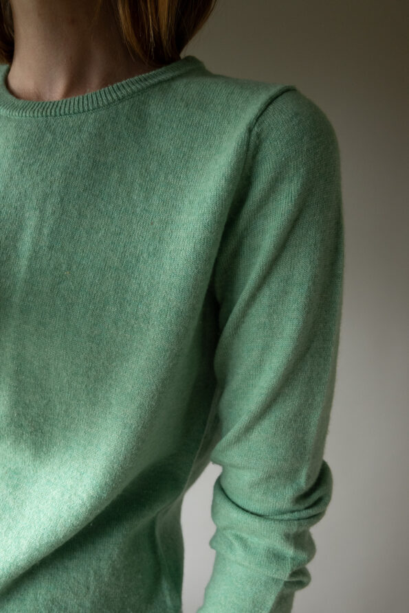 The cashmere blend mint green pullover - Size up to S - Image 2