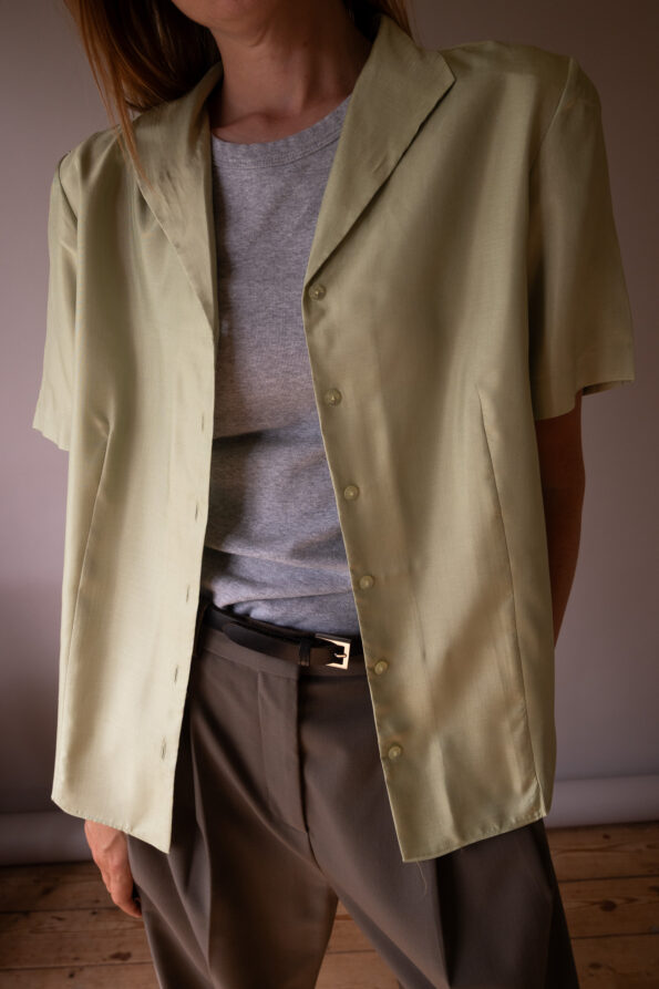The mint green blouse - Size up to M - Image 3
