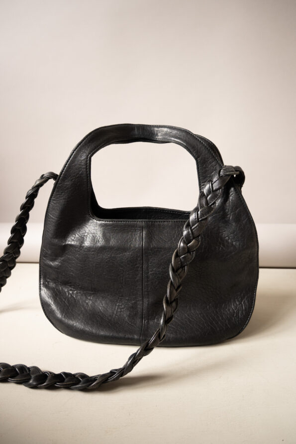 The rounded leather bag - Image 6