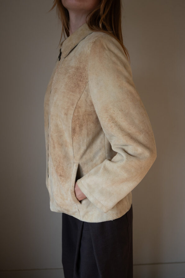The 100% suede leather jacket - Size up to S - Image 4