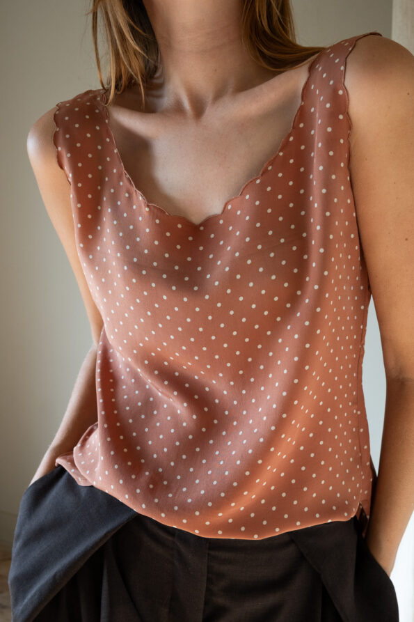 The 100% silk singlet set - Size up to L - Image 6