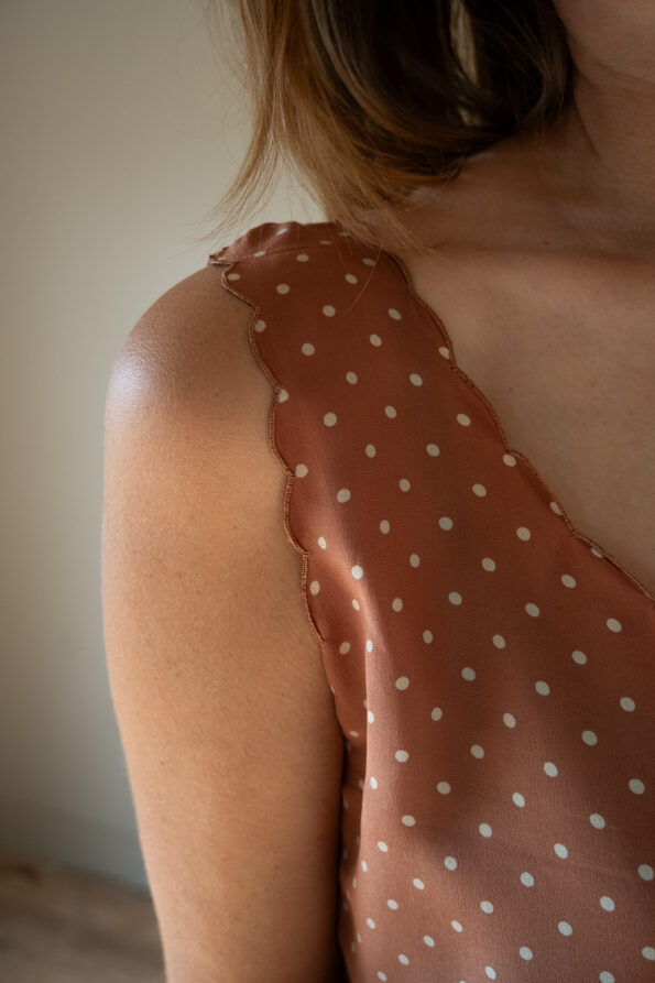 The 100% silk singlet set - Size up to L - Image 5