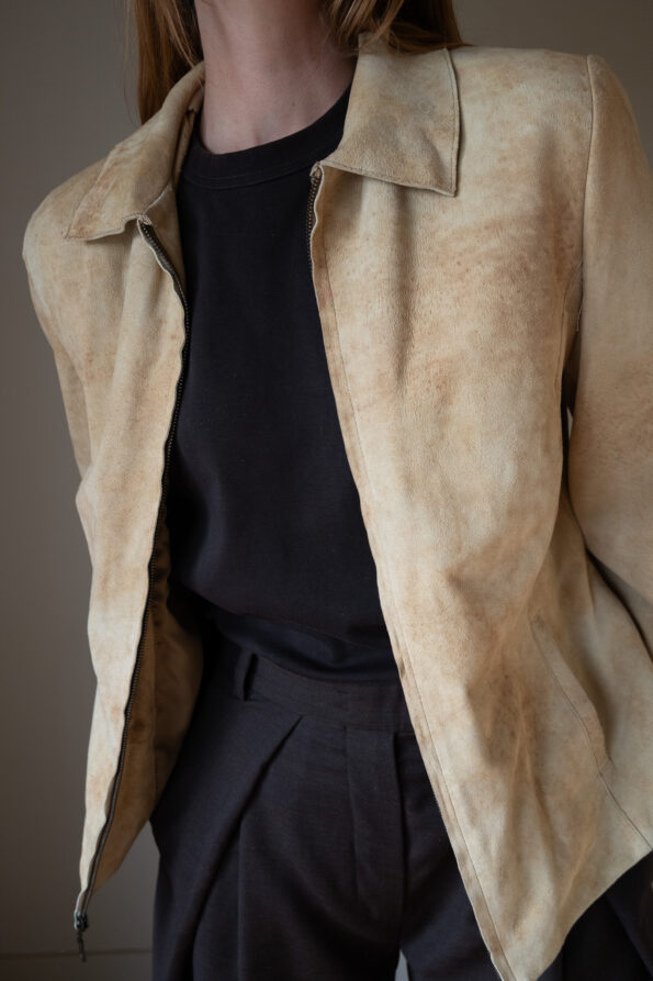 The 100% suede leather jacket - Size up to S - Image 2