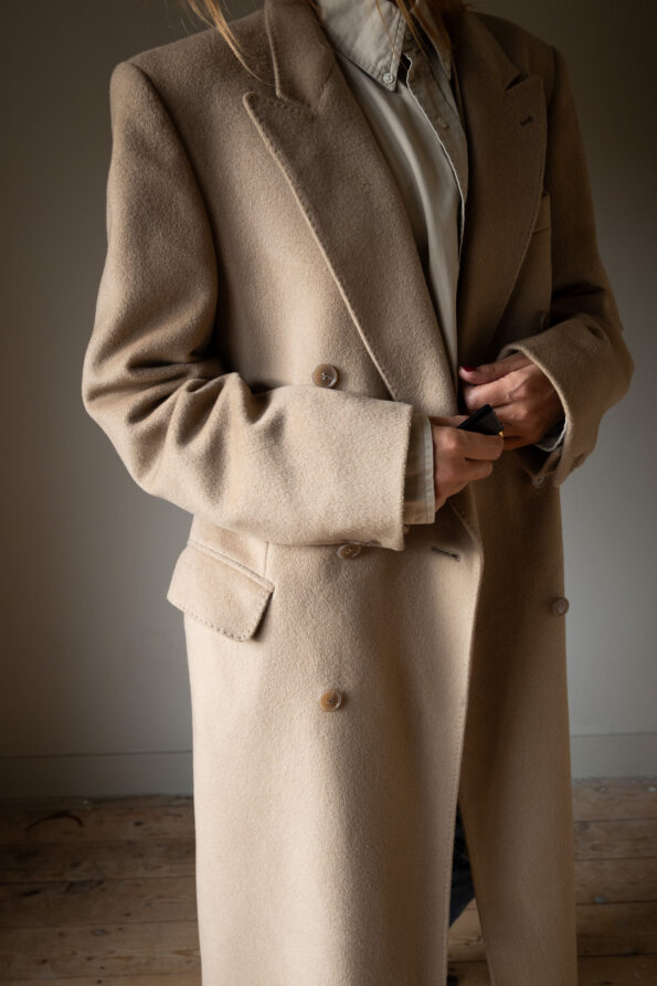The cashmere blend double breasted coat - Size up to L - Image 7