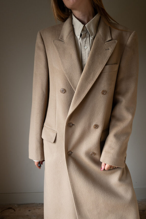 The cashmere blend double breasted coat - Size up to L - Image 5