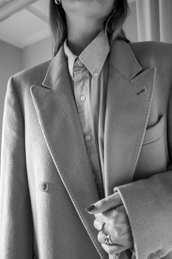 The cashmere blend double breasted coat - Size up to L - Image 9